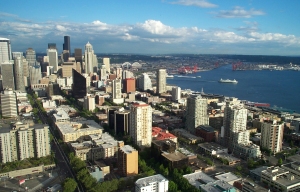 Downtown Seattle, taken from Space Needle