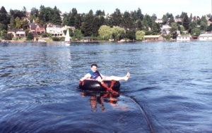 Inner tubing Dave