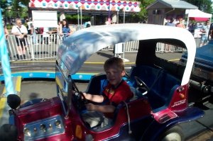 Ryan taking his first drive