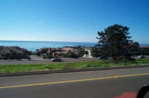 Shoreline scene near Salinas, CA