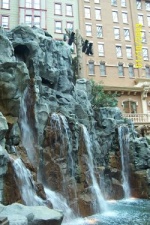 Sam's Town waterfall
